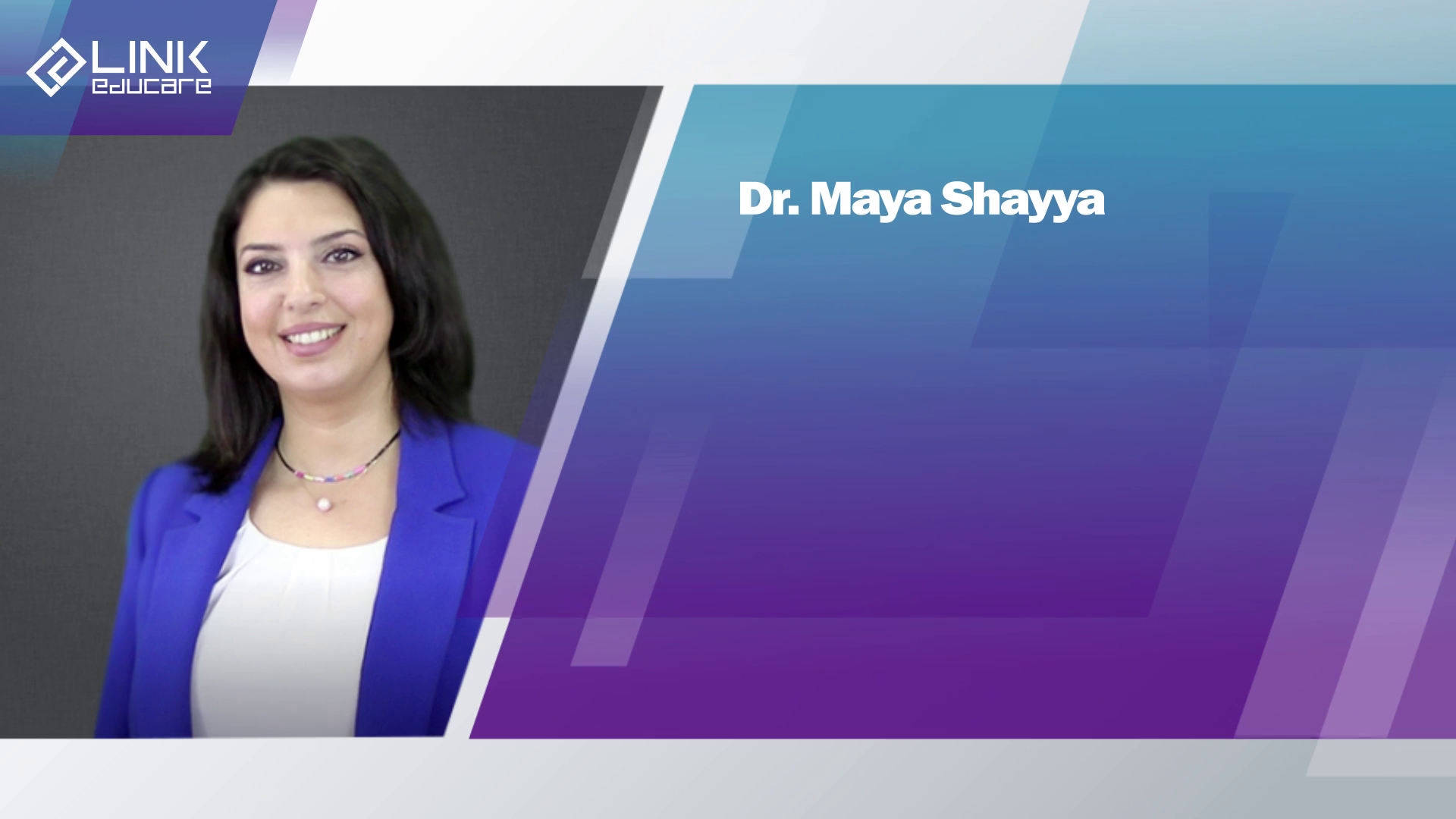 Dr. Maya Shayya